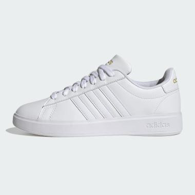 Adidas Жіночі кеди  Grand Court 2.0 GW9213 38.5 (5.5UK) 24 см Ftwwht/Ftwwht/Goldmt (4065427718002) - зображення 1