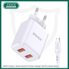 JOKADE JB026 Dual port with cable Micro USB White - зображення 3