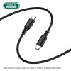 JOKADE JA023 Type-C to Type-C 1 m Black 2,4А PD60W - зображення 1