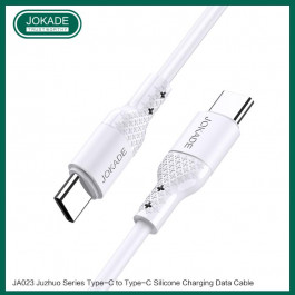   JOKADE JA023 Type-C to Type-C 1 m White 2,4А PD60W