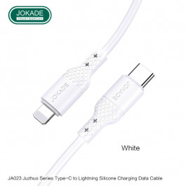   JOKADE JA023 Type-C to Lightning 1 m White 2,4А PD20W