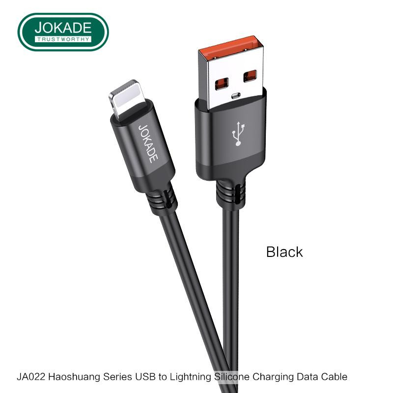 JOKADE JA022 Lightning 1m Black 3А - зображення 1