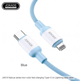   JOKADE JA014 Type-C to Lightning 1m Blue PD20W