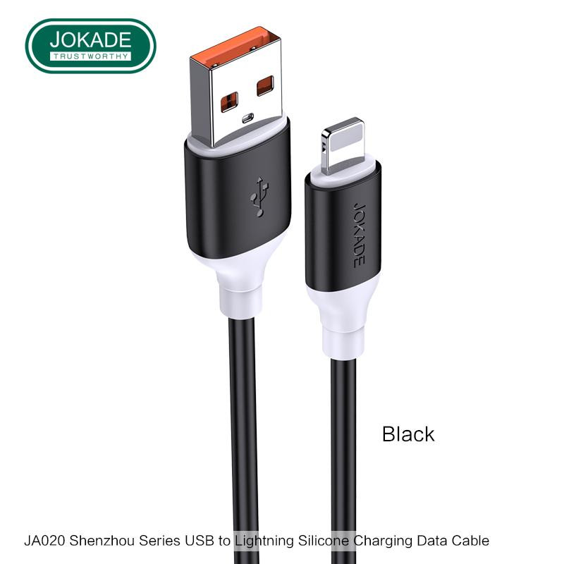 JOKADE JA020 Lightning 1m Black 3А - зображення 1