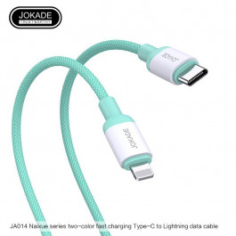   JOKADE JA014 Type-C to Lightning 1m Green 5A PD20W