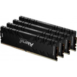   Kingston FURY 32 GB (4x8GB) DDR4 3200 MHz Renegade (KF432C16RBK4/32)