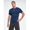 Reebok Футболка  Wor Melange Tee H46642 XS Batblu (4065423358394) - зображення 1