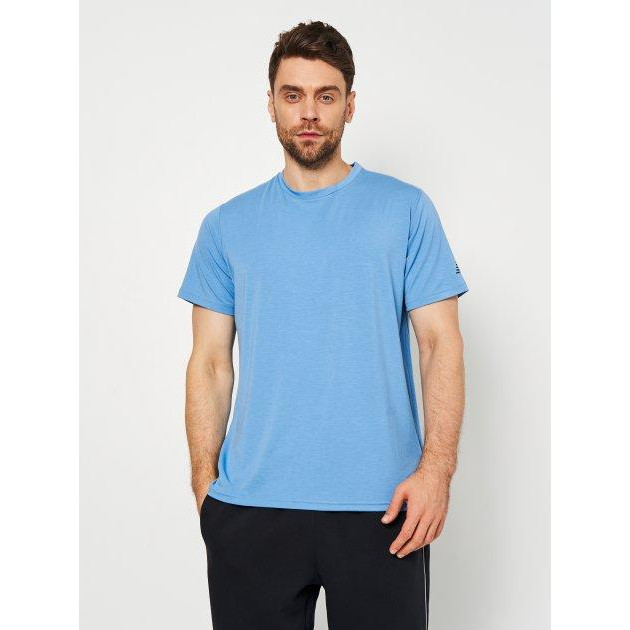 New Balance Футболка  R.W. Tech Tee MT23059HER S Блакитна (196432751303) - зображення 1