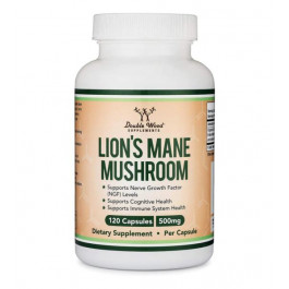   Double Wood Lion's Mane Mushroom 500 mg (120 капс)