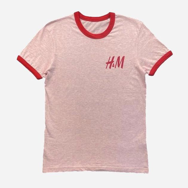 H&M Футболка бавовняна жіноча  271122727 XS Рожева (2727000001353) - зображення 1