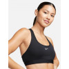 Nike Спортивний топ для фітнесу жіночий  Bra DX6817-010 XS Чорний/Білий (0196608848066) - зображення 1