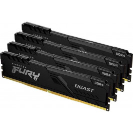   Kingston FURY 32 GB (4x8GB) 3600 MHz DDR4 Beast (KF436C17BBK4/32)