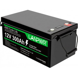   LANPWR LiFePO4 12V 300Ah Bluetooth