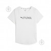 PUMA Спортивна футболка для фітнесу жіноча  Fit Ultrabreathe Tee 52384452 S Білий/Чорний (4099685602148) - зображення 1