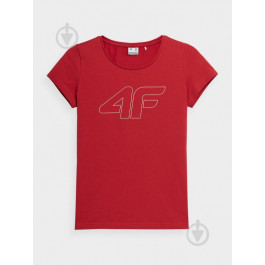   4F Футболка жіноча  Tshirt F583 4FSS23TTSHF583-62S M Червона (5904698051564)