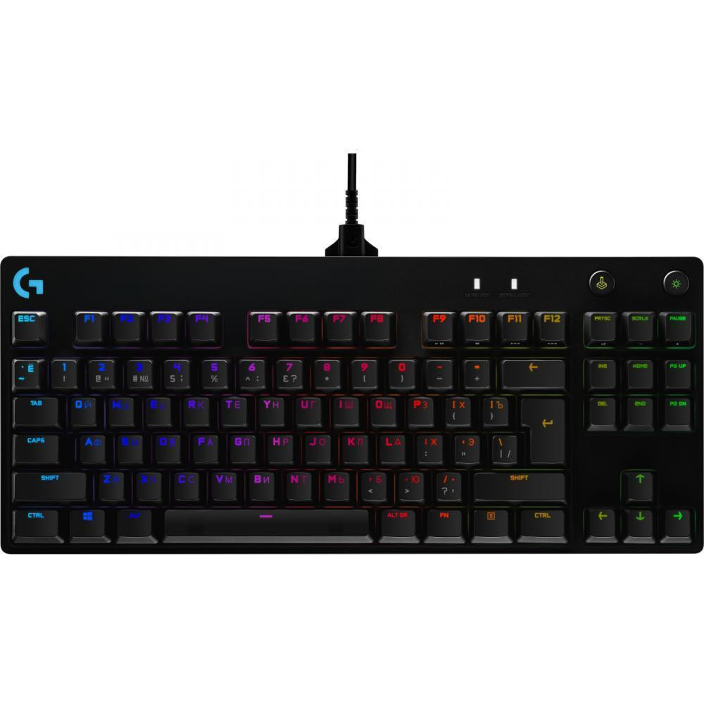 Logitech G PRO Mechanical Gaming Black US (920-009388) - зображення 1