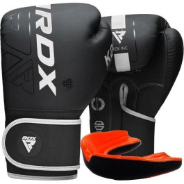   RDX Боксерські рукавички F6 Kara, 16oz Matte White (BGR-F6MW-16OZ)