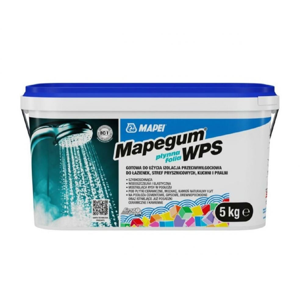 Mapei Гідроізоляція Mapegum WPS 5 кг - зображення 1