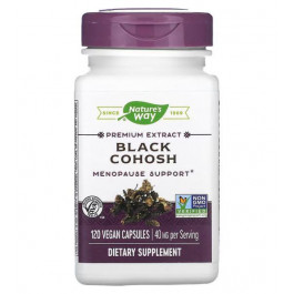   Nature's Way Black Cohosh 40 mg Veg Caps (120 капс)