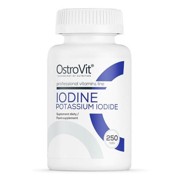 OstroVit Iodine Potassium Iodide 250 табл - зображення 1