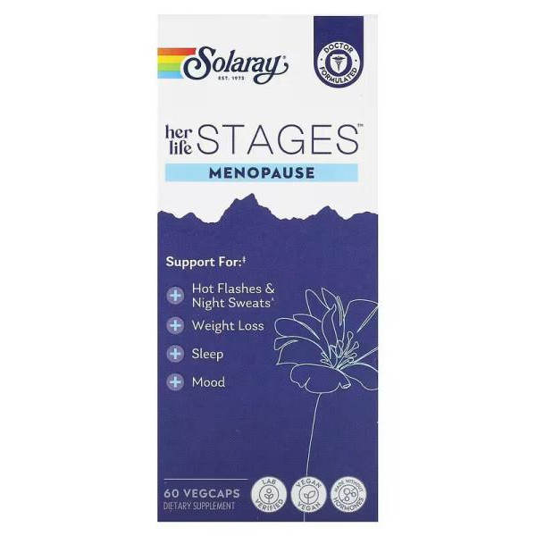 Solaray Her Life Stages Menopause Veg Caps (60 капс) - зображення 1