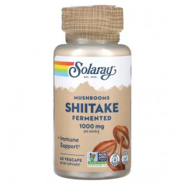   Solaray Mushrooms Shiitake Fermented 1000 mg VegCaps (60 капс)