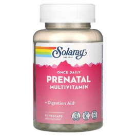   Solaray Once Daily Prenatal Multivitamin VegCaps (90 капс)