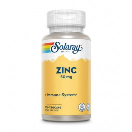   Solaray Zinc 50 mg Veg Caps (100 капс)