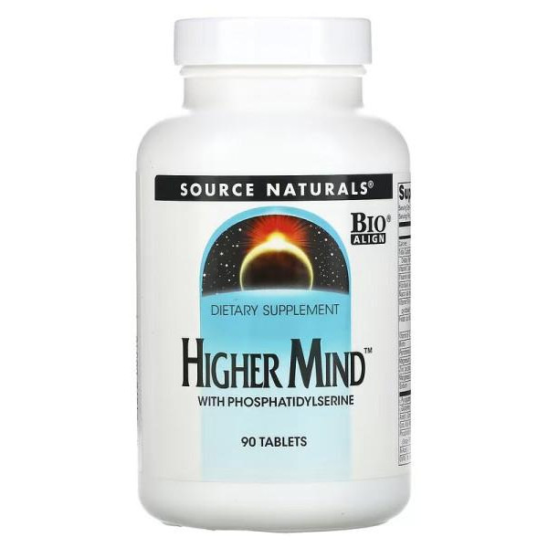 Source Naturals Higher Mind with Phosphatidylserine (90 табл) - зображення 1