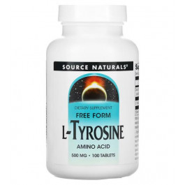   Source Naturals L-Tyrosine 500 mg (100 табл)