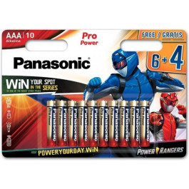   Panasonic AAA bat Alkaline 10шт Pro Power (LR03XEG/10B4FPR)