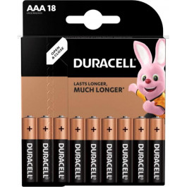   Duracell AAA bat Alkaline 18шт Basic 81546741