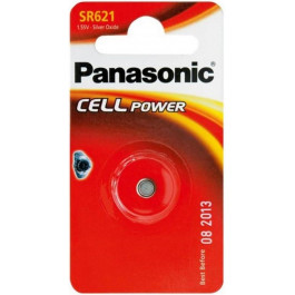   Panasonic SR621 bat(1.55B) Silver Oxide 1шт (SR-621EL/1B)