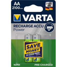   Varta Rechargeable Accu AA 2100mAh NiMh 2шт LONGLIFE ACCU (56706101402)