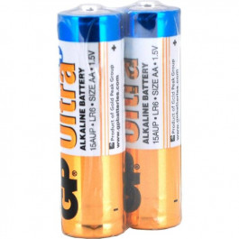   GP Batteries AA bat Alkaline 2шт Ultra (15AUEBC-2S2)