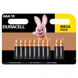   Duracell AAA bat Alkaline 10шт (5002509)