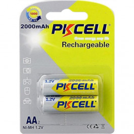   PKCELL AA 2000mAh NiMH 2шт Rechargeable (6942449544940)