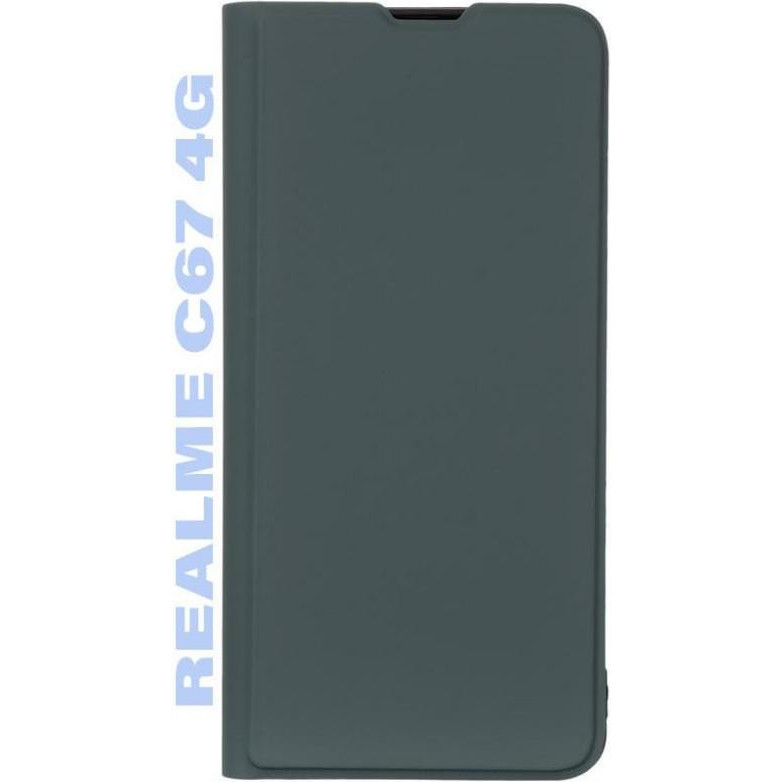 BeCover Чохол-книжка Exclusive New Style для Realme C67 4G Dark Green (711225) - зображення 1