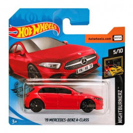   Hot Wheels 19 Mercedes-Benz A-Class Nightburnerz 1:64 GHD13 Red