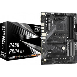   ASRock B450 Pro4 R2.0