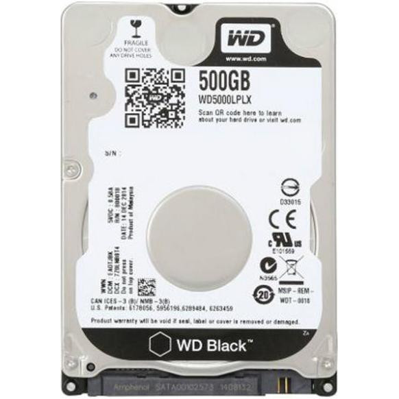 WD Black 2.5" WD5000LPLX - зображення 1