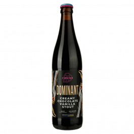   Forever Пиво  Dominant Creamy Chocolate Vanilla Stout темне нефільтроване 0.5 л (4820183002129)