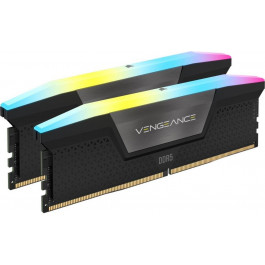   Corsair 32 GB (2x16GB) DDR5 6400 MHz Vengeance RGB (CMH32GX5M2B6400C32)