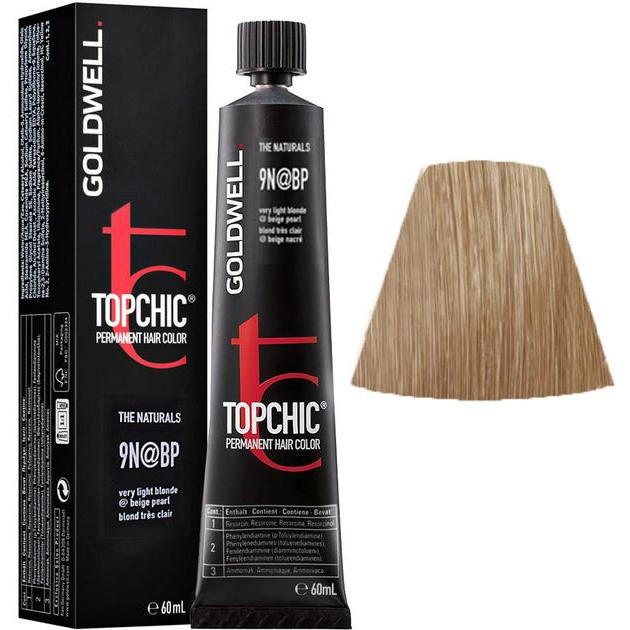 Goldwell Стійка професійна фарба для волосся  Topchic Hair Color Coloration 9N@BP 60 мл (4021609019022) - зображення 1