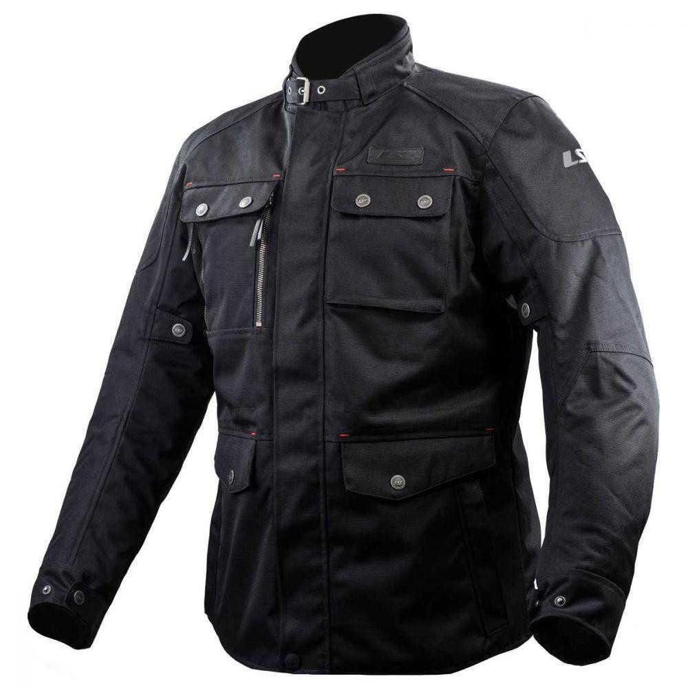 LS2 Мотокуртка LS2 Bond Man Jacket Black (S (6200J9212S)) - зображення 1