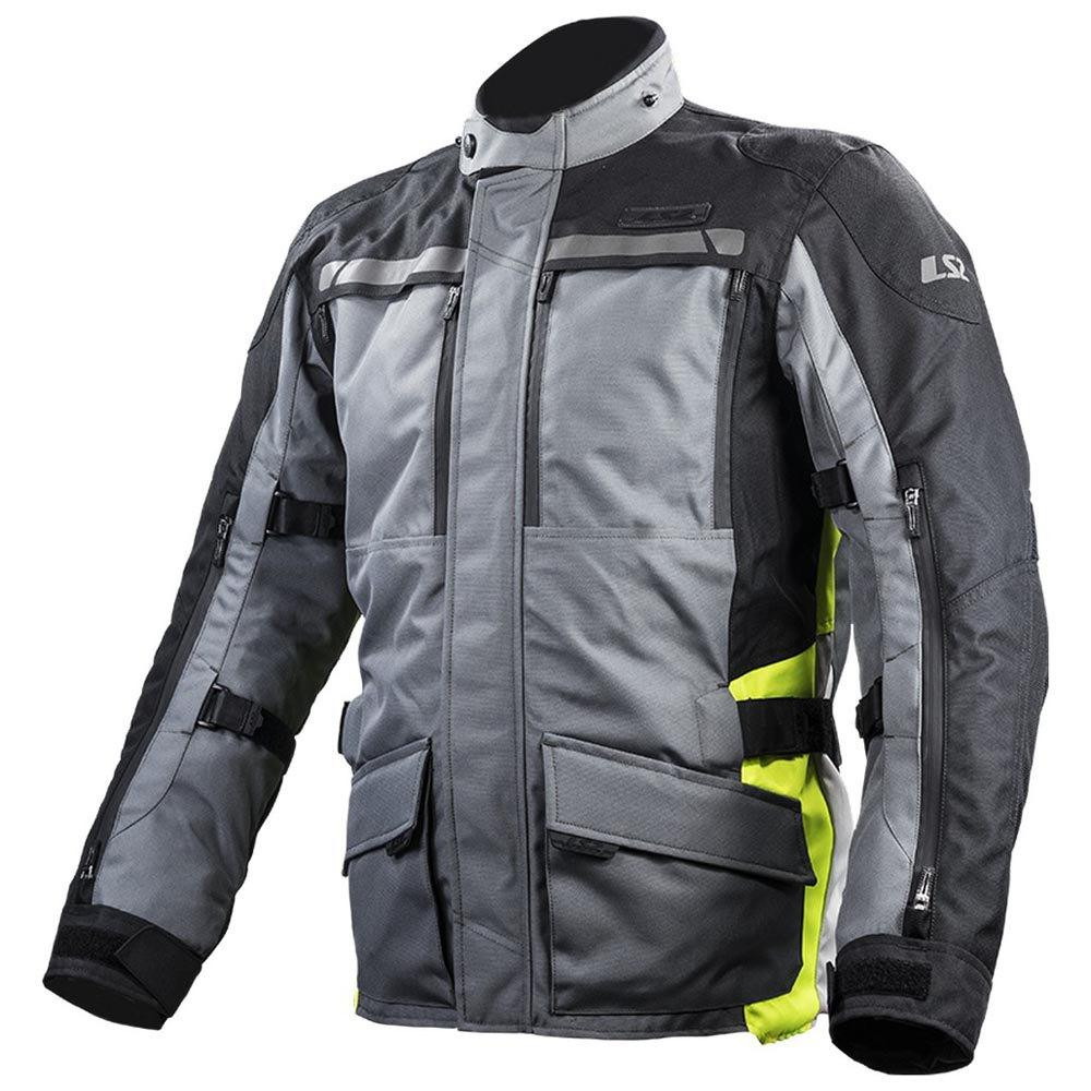 LS2 Мотокуртка LS2 Lance Man Jacket Grey/Black/Yellow (M (6200J5108M)) - зображення 1