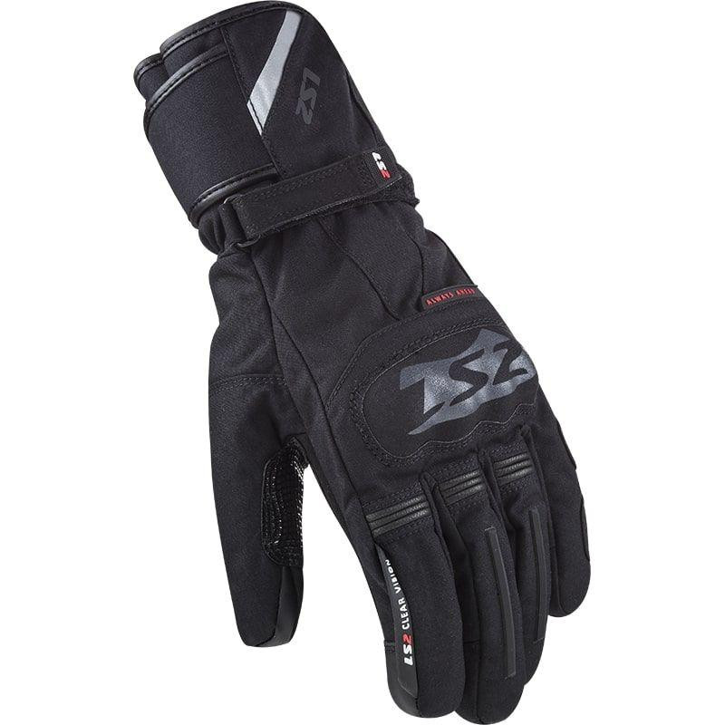 LS2 Мотоперчатки мужские LS2 Snow Man Gloves Black Green (XL (70100W0161XL)) - зображення 1