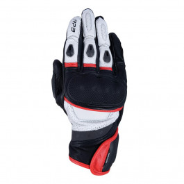   Oxford Мотоперчатки кожаные  RP-3 2.0 MS Short Sports Glove Black/White/Red (L (GM183203L))