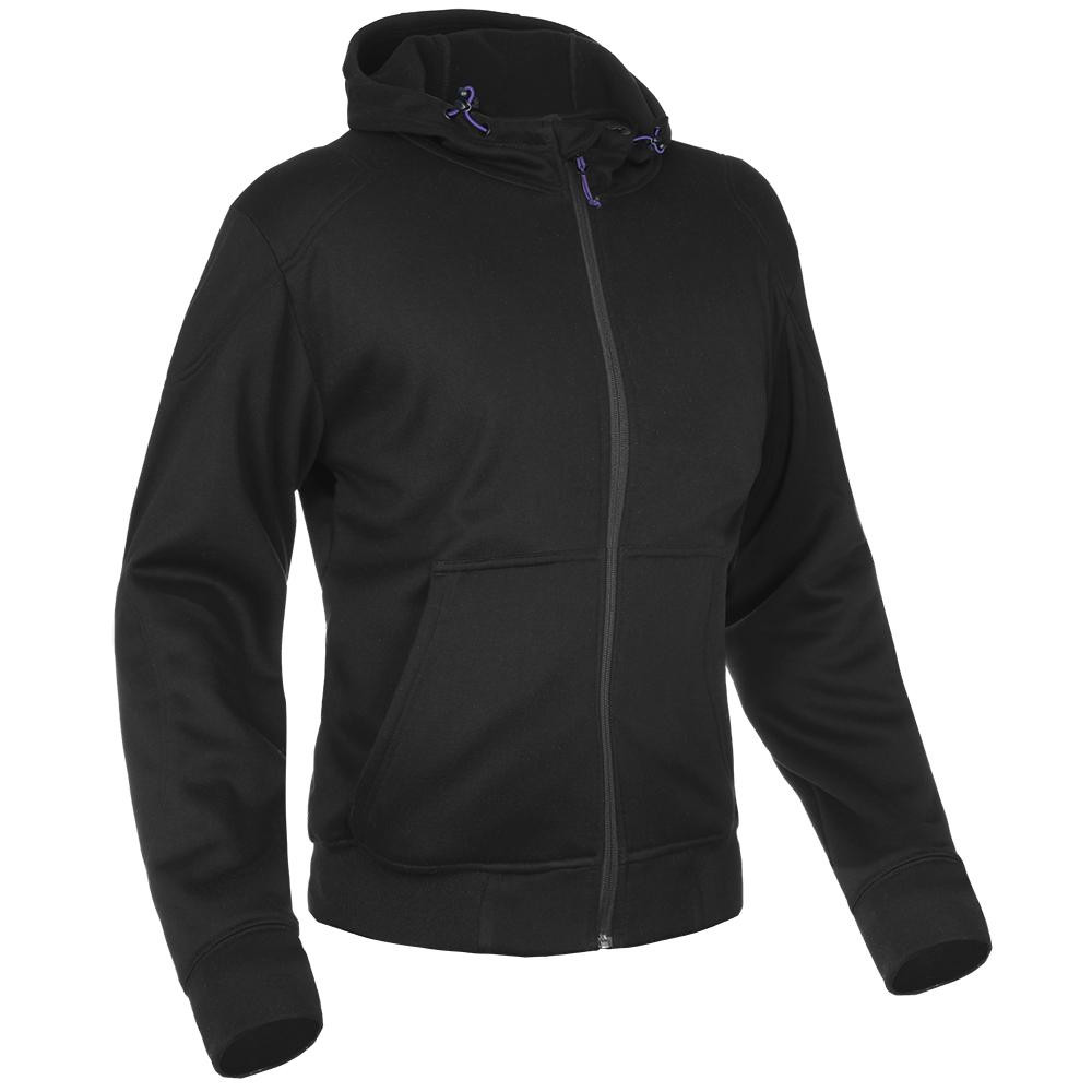 Oxford Мотоциклетная толстовка с защитой  Super Hoodie 2.0 MS Black (XL (TM194501XL)) - зображення 1