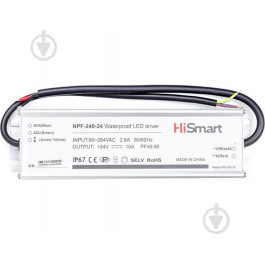   HiSmart 24V 10A 240W PFC IP67 (NPF-240-24)